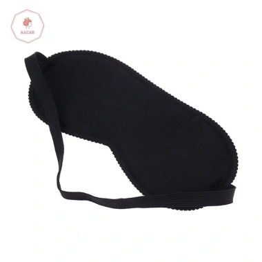 Mặt nạ mắt ngủ đen AACAR - Tấm che nắng du lịch, hỗ trợ thư giãn giấc ngủ, rèm mắt 3