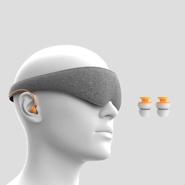 Mặt nạ mắt ngủ KIPRUN 3D có nút tai, chặn ánh sáng thoáng khí, khóa dán điều chỉnh cho nam giới - Giá chỉ 133.920 VND 4 Mặt nạ mắt ngủ KIPRUN 3D có nút tai, chặn ánh sáng thoáng khí, khóa dán điều chỉnh cho nam giới - Giá chỉ 133.920 VND 4