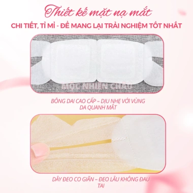 Mặt Nạ Mắt Nóng 50 Miếng Giảm Quầng Thâm, Thư Giãn, Ngủ Ngon, Giá 35.000 VND 5