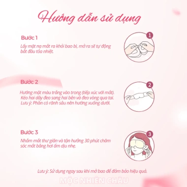 Mặt Nạ Mắt Nóng 50 Miếng Giảm Quầng Thâm, Thư Giãn, Ngủ Ngon, Giá 35.000 VND 9