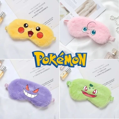 Mặt Nạ Mắt Pokemon Anime Họa Tiết Hoạt Hình Thư Giãn Ngủ, Cá Nhân Hóa, Giá 49.680đ