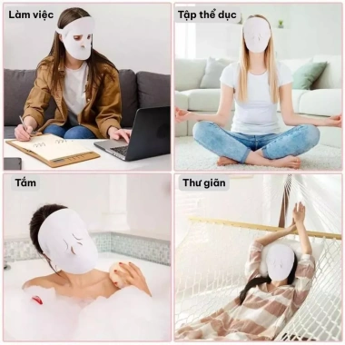 Mặt nạ nén nóng lạnh TDHome HH489 - Dưỡng ẩm sâu, chăm sóc da tại nhà, chườm thư giãn chỉ 29.000₫