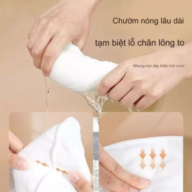 Mặt nạ nén nóng lạnh TDHome HH489 - Dưỡng ẩm sâu, chăm sóc da tại nhà, chườm thư giãn chỉ 29.000₫