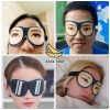 Mặt nạ ngủ 3D độc lạ hình đôi mắt mở, đeo kính mát cho nam nữ - Giá chỉ 62.000₫