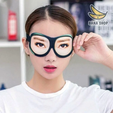 Mặt nạ ngủ 3D độc lạ hình đôi mắt mở, đeo kính mát cho nam nữ - Giá chỉ 62.000₫ 8 Mặt nạ ngủ 3D độc lạ hình đôi mắt mở, đeo kính mát cho nam nữ - Giá chỉ 62.000₫ 8