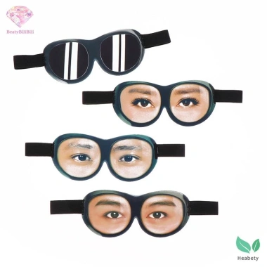 Mặt Nạ Ngủ 3D Heabety Ngộ Nghĩnh Mắt Mở – Giả Lập Chụp Ảnh, Hỗ Trợ Giấc Ngủ, Giá 49.248₫ 3