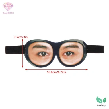 Mặt Nạ Ngủ 3D Heabety Ngộ Nghĩnh Mắt Mở – Giả Lập Chụp Ảnh, Hỗ Trợ Giấc Ngủ, Giá 49.248₫ 5