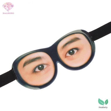 Mặt Nạ Ngủ 3D Heabety Ngộ Nghĩnh Mắt Mở – Giả Lập Chụp Ảnh, Hỗ Trợ Giấc Ngủ, Giá 49.248₫ 7