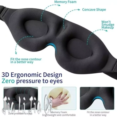 Mặt nạ ngủ 3D vỏ mắt khóa nhẹ, điều chỉnh linh hoạt cho du lịch ngủ - Giá ưu đãi 43.092₫ 2 Mặt nạ ngủ 3D vỏ mắt khóa nhẹ, điều chỉnh linh hoạt cho du lịch ngủ - Giá ưu đãi 43.092₫ 2