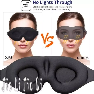 Mặt nạ ngủ 3D vỏ mắt khóa nhẹ, điều chỉnh linh hoạt cho du lịch ngủ - Giá ưu đãi 43.092₫