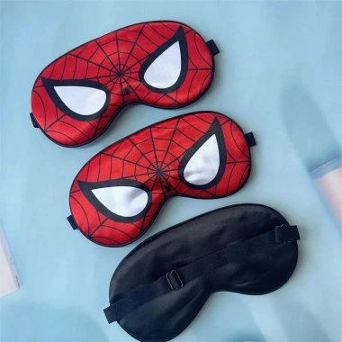 Mặt nạ ngủ Blackout Marvel Anime Người Nhện trẻ em - mềm mại, thoáng khí, giấc ngủ thoải mái 2