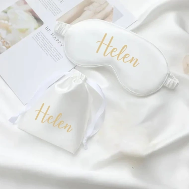 Mặt nạ ngủ cá nhân túi lụa - Tên tùy chỉnh miễn phí, quà tiệc độc thân - 52.920₫ 2