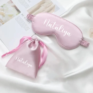 Mặt nạ ngủ cá nhân túi lụa - Tên tùy chỉnh miễn phí, quà tiệc độc thân - 52.920₫ 3