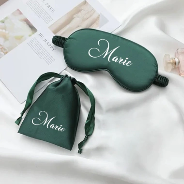 Mặt nạ ngủ cá nhân túi lụa - Tên tùy chỉnh miễn phí, quà tiệc độc thân - 52.920₫ 6