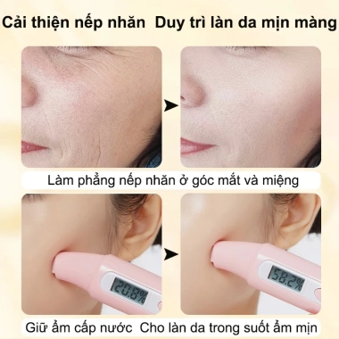 Mặt nạ ngủ collagen 4ml*20pcs - Dưỡng ẩm, căng da, mịn da, cải thiện xỉn màu, 119k