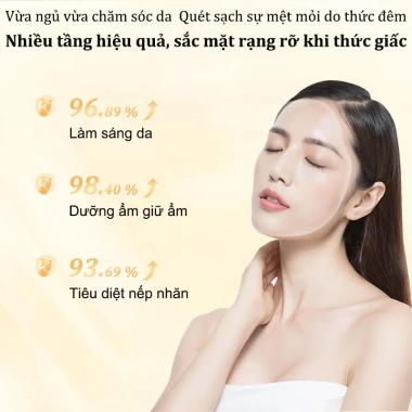 Mặt nạ ngủ collagen 4ml*20pcs - Dưỡng ẩm, căng da, mịn da, cải thiện xỉn màu, 119k