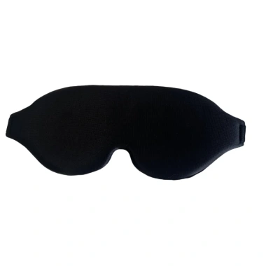 Mặt nạ ngủ mắt Black Sleep 3D ôm sát, chặn sáng, mềm mại thoải mái cho du lịch, nghỉ trưa