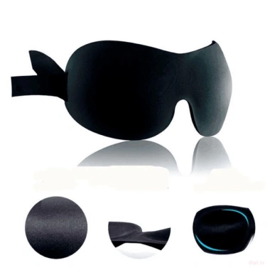 Mặt nạ ngủ màu đen thoáng khí 3D nhẹ - Phù hợp máy bay, phòng ngủ, giá 21.600₫ 6