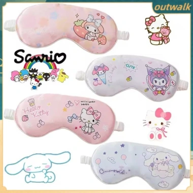 Mặt Nạ Ngủ Sanrio Hello Kitty và Cinnamoroll - Eyeshade Lụa Giả Relax, Ngủ Khỏe Mạnh, Giá 26.136 VND