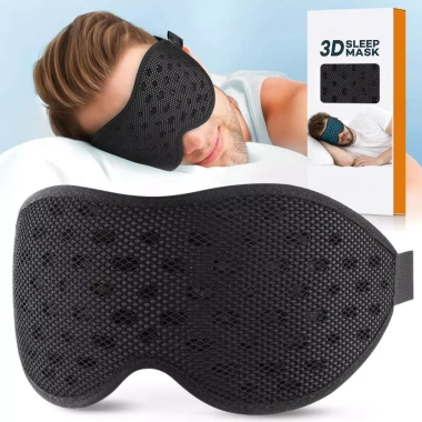 Mặt nạ ngủ thoáng khí SNBS 3D Eye Mak - Chặn ánh sáng, dây đeo điều chỉnh, phù hợp ngủ bên hông, du lịch, công việc ban đêm, ngủ trưa - 222.208₫