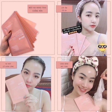 Mặt Nạ Nhau Thai Cừu Cuống Rốn Tế Bào Gốc Nhật Bản 50 miếng - Giá chỉ 50.000, HSD 2.028