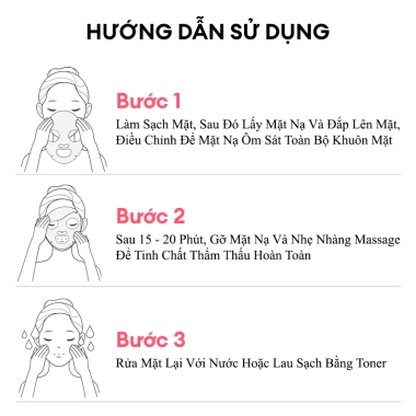 Mặt Nạ PDRN Colorkey Luminous Thuần Chay 25ml Dưỡng ẩm Căng Bóng Chống Lão Hóa 10 miếng