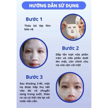 Mặt nạ thạch Collagen Seyoul Hàn Quốc - Dưỡng trắng, cấp ẩm, da căng, mịn, 5 miếng 80.000₫ 2 Mặt nạ thạch Collagen Seyoul Hàn Quốc - Dưỡng trắng, cấp ẩm, da căng, mịn, 5 miếng 80.000₫ 2