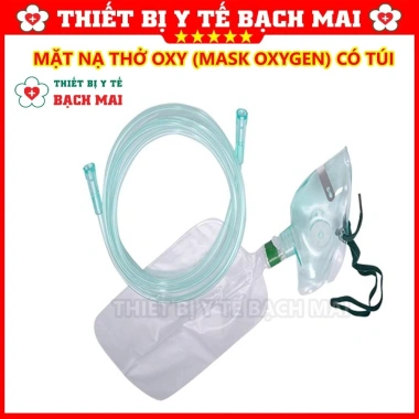 Mặt Nạ Thở Oxy TBYT Bạch Mai - Oxy Dưỡng Da, Có Túi và Không Túi, Giá Ưu Đãi 17.000 3 Mặt Nạ Thở Oxy TBYT Bạch Mai - Oxy Dưỡng Da, Có Túi và Không Túi, Giá Ưu Đãi 17.000 3
