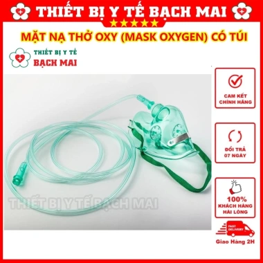 Mặt Nạ Thở Oxy TBYT Bạch Mai - Oxy Dưỡng Da, Có Túi và Không Túi, Giá Ưu Đãi 17.000 7 Mặt Nạ Thở Oxy TBYT Bạch Mai - Oxy Dưỡng Da, Có Túi và Không Túi, Giá Ưu Đãi 17.000 7