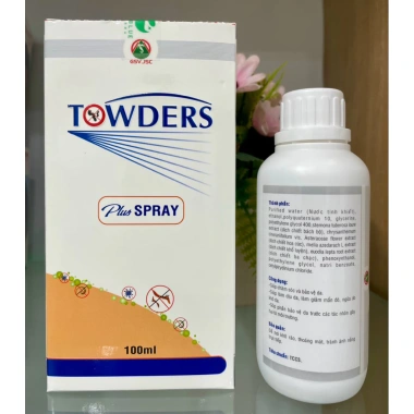 Mẫu mới Xịt Towders Plus Spray 100ml - Dưỡng ẩm, mịn da, giảm giá 215.000 VND 4 Mẫu mới Xịt Towders Plus Spray 100ml - Dưỡng ẩm, mịn da, giảm giá 215.000 VND 4