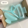 Màu Xanh Hộp Quà Tặng Kẹp Tóc Nữ Cài Hoa Nơ Gấu Bông - Quà Sinh Nhật 20/10 18.600 VND 7