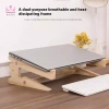 Maxrrh Đế Laptop Gỗ Lắp Ráp Lapdesk Riser Chống Nhiệt, Giá Đỡ Gia Cố - 94.600 VND