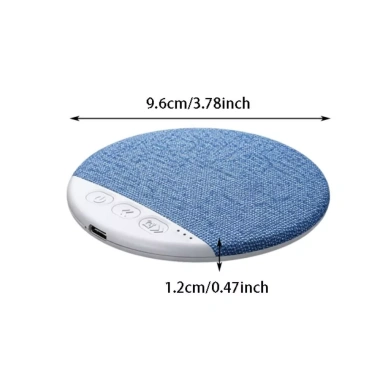 Máy Âm Thanh RENDZ Siêu Mỏng Dưới Gối Bluetooth – Loa Mini Hi‑Fi Stereo, Tiếng Ồn Trắng hỗ trợ ngủ