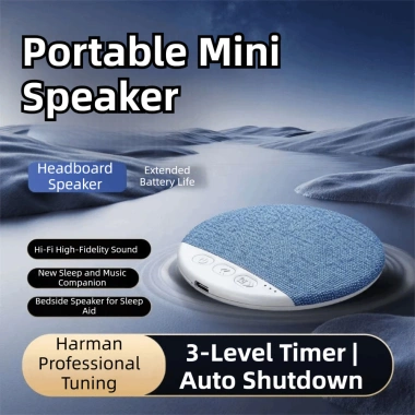 Máy âm thanh SPDD mỏng dưới gối, loa Bluetooth 5.4, tắt thời gian giảm mất ngủ 9
