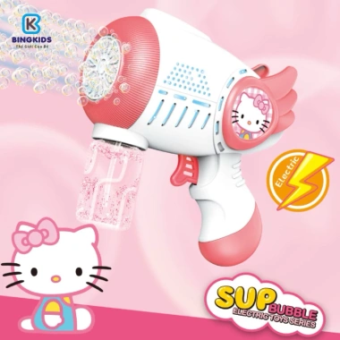 Máy bắn bong bóng xà phòng nhiều hình dễ thương cho bé - Giá 19.000 VND