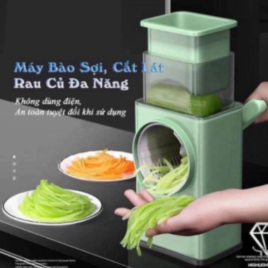 Máy Bào Sợi Rau Củ Đa Năng PTLUXURY 6 Lưỡi Dao - Cắt Tiện Lợi, Giá 99.000 5 Máy Bào Sợi Rau Củ Đa Năng PTLUXURY 6 Lưỡi Dao - Cắt Tiện Lợi, Giá 99.000 5