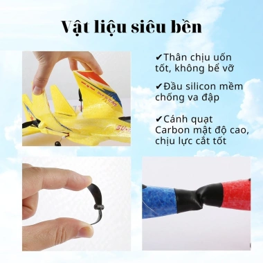Máy Bay Điều Khiển 2 Kênh Su27 Mini - Vỏ Xốp Dẻo Siêu Bền, Bay Xa 300m, Pin 10 Phút, Giá 345.000đ 4
