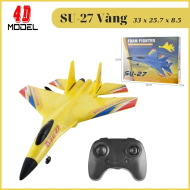 Máy Bay Điều Khiển 2 Kênh Su27 Mini - Vỏ Xốp Dẻo Siêu Bền, Bay Xa 300m, Pin 10 Phút, Giá 345.000đ 8