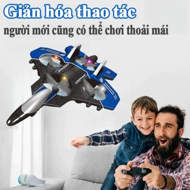 Máy bay điều khiển từ xa cho bé, pin sạc, vòng tròn 360°, chống va chạm 298.000₫ 8