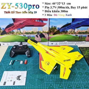 Máy bay RC ZY530 - Pin 15‑20 phút, tầm bay 300m, điều khiển từ xa thông minh 2