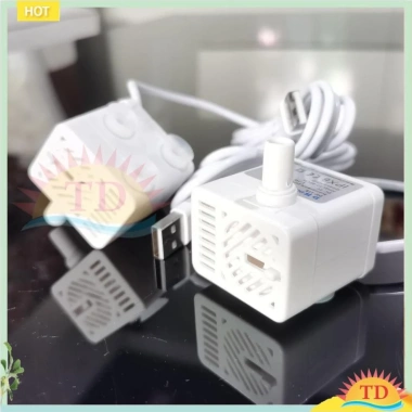 Máy Bơm Nước Hồ Cá USB Mini - Cắm Pin Dự Phòng, Sạc Nhanh, Giá 15.000 VND 2