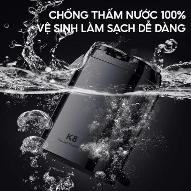 Máy cạo râu mini Enchen K8 - Đầu cạo 2D, chống nước, 18 lưỡi tự mài, pin 60 ngày, bảo hành 6 tháng - Giá 269.000₫ 9