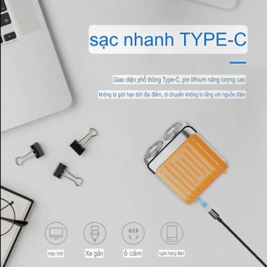 Máy Cạo Râu Mini Hình Vali Nam – Thiết Kế Thời Thượng, Sạc Type‑C Nhanh, Dao Cạo Điện Du Lịch 165.000₫ 4