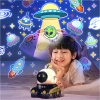 Máy chiếu Bluetooth 360 Tặng 5 thẻ tròn, 5 phim cuộn, đèn ngủ & loa phát sáng - 255k 5