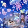 Máy chiếu Bluetooth 360 Tặng 5 thẻ tròn, 5 phim cuộn, đèn ngủ & loa phát sáng - 255k 8
