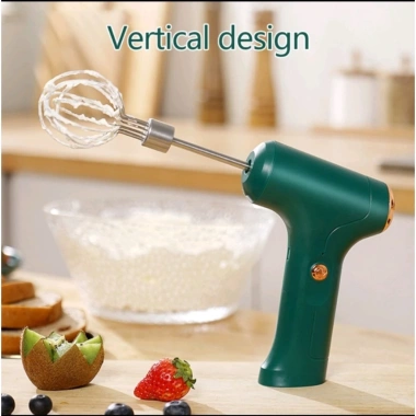 Máy Đánh Kem Mini Inox 304 Không Dây Pin Sạc - Đa Năng Cầm Tay Cho Muối, Cà Phê, Trứng, Sữa, Bơ - Du Lịch 144k