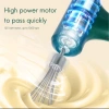 Máy Đánh Kem Mini Inox 304 Không Dây Pin Sạc - Đa Năng Cầm Tay Cho Muối, Cà Phê, Trứng, Sữa, Bơ - Du Lịch 144k 4