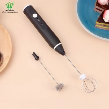 Máy Đánh Trứng & Tạo Bọt Cà Phê Sạc Điện 3 Tốc Độ - Nhỏ Gọn, Tiện Lợi