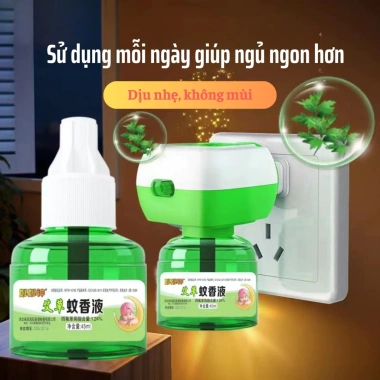 Máy Đuổi Muỗi Xông Tinh Dầu An Toàn Trẻ Em Đèn Đuổi Muỗi Nhiều Không Gian M05