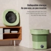 Máy Giặt Mini Gấp Gọn Cầm Tay Tự Vắt Khử Khuẩn Giặt Đồ Lót Vớ Quần Áo Trẻ Em Tiện Lợi 235k 5